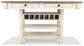 Bolanburg - Rectangular Dining Room Counter Table - Beige