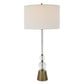 Annily - Crystal Table Lamp - Brass
