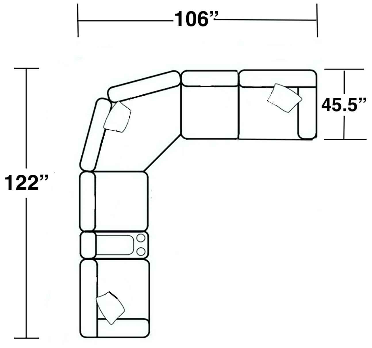 Elliott - Reclining Sectional