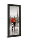 New York Stroll By Ruanne Manning - Framed Print Wall Art - Gray