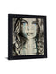 Vision - 28" x 34" Framed Wall Art - Dark Gray