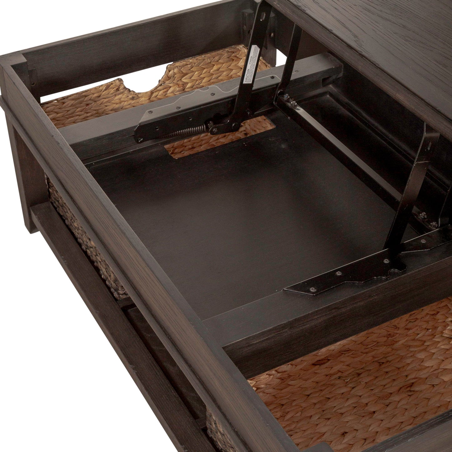 Mill Creek - Lift Top Cocktail Table - Peppercorn