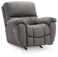 Bakerstein - Power Rocker Recliner With Adjustable Headrest - Galaxy