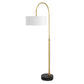 Huxford - Brass Arch Floor Lamp