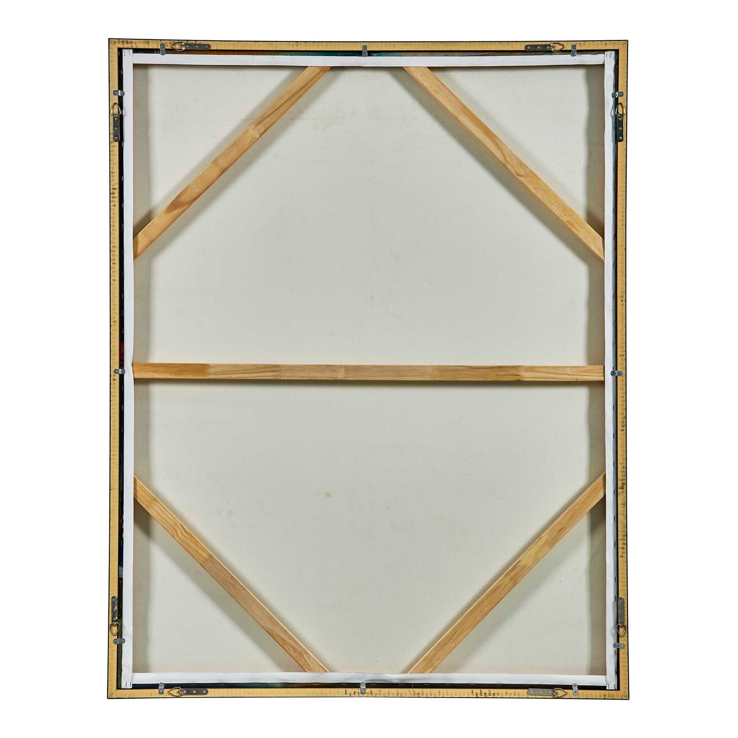 Painters High - Revisited Framed Abstract Art - Gold