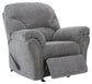 Allmaxx - Rocker Recliner - Pewter