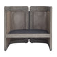 Dartmoor - Outdoor Barrel Chair - Weathered Gray