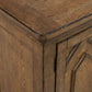 Carolina Park - 2 Door Bedside Chest With Charging Station - Brown