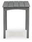 Cove Beach - Square End Table - Gray