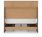 Chirason - 3 Pc. - Full Panel Storage Bed, Dresser And Mirror - Brown