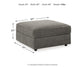 O'Phannon - Ottoman With Storage - Putty