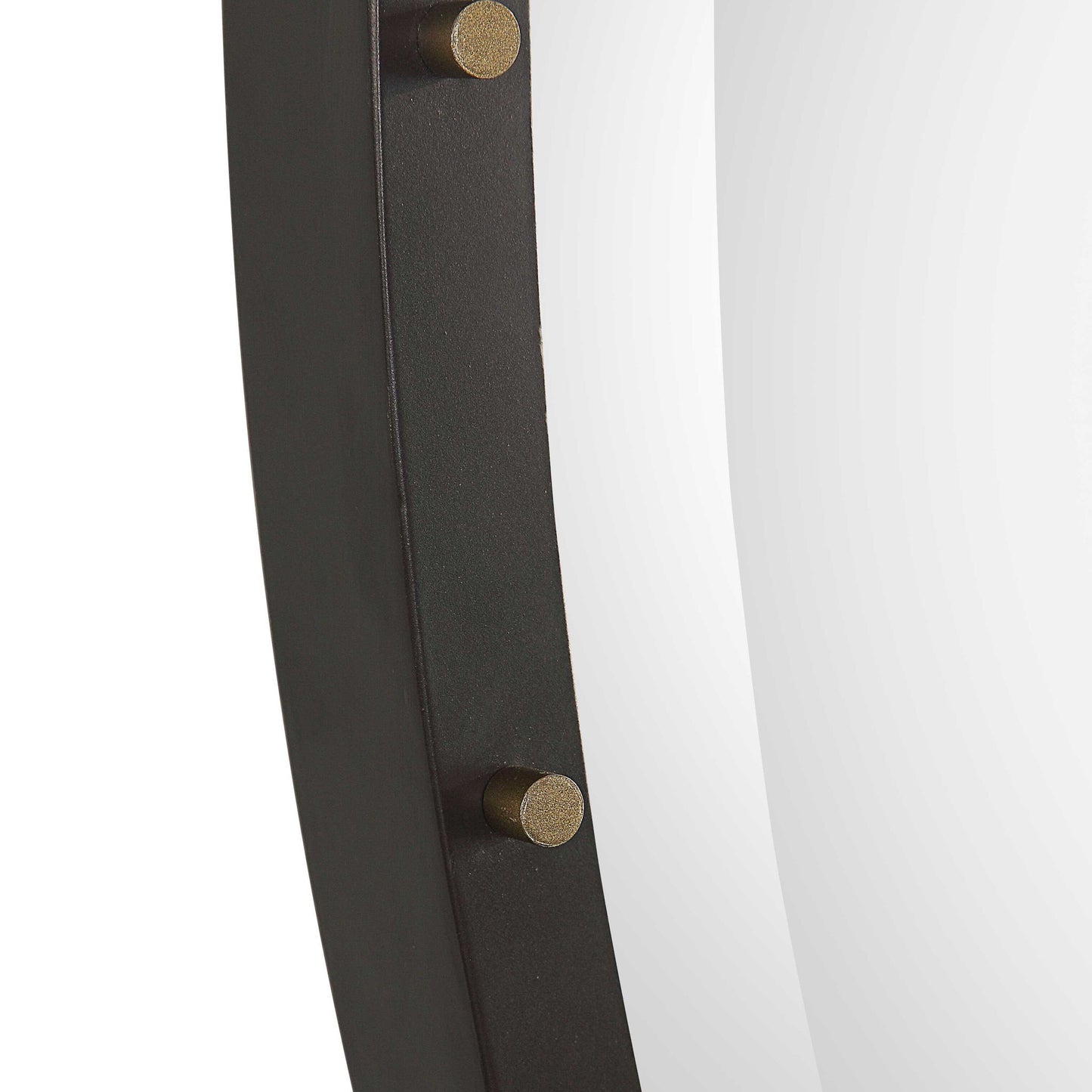 Benedo - Round Mirror - Black