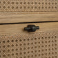 Coast - 6 Drawer Rattan Chest - Woodtone
