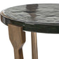 Bohdi - Outdoor Accent Table - Brass / Black