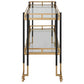 Kentmore - Modern Bar Cart - Gold