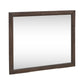 Modern Edge - Landscape Mirror - Caffe