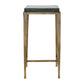 Preston - Square Accent Table - Brass,Gold