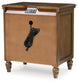 Sturlayne - Three Drawer Night Stand - Brown