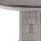 River Place - Pedestal Table - White