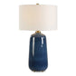 Brae - Glaze Table Lamp - Blue