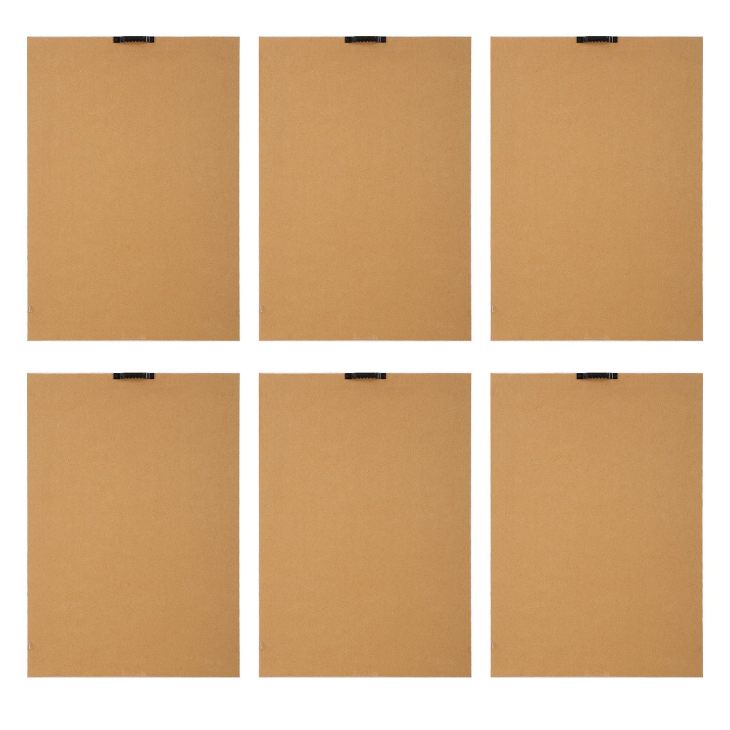 Wild Flourish - Framed Floral Prints (Set of 6) - Light Brown