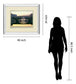 Ponte Vecchio By Bill Philip - Mirror Framed Print Wall Art - Dark Gray