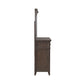Paradise Valley - Dresser & Mirror - Saddle Brown