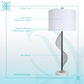 Spiral Radiance II Metal & Marble Table Lamp (Set of 2) - Matte Black / White