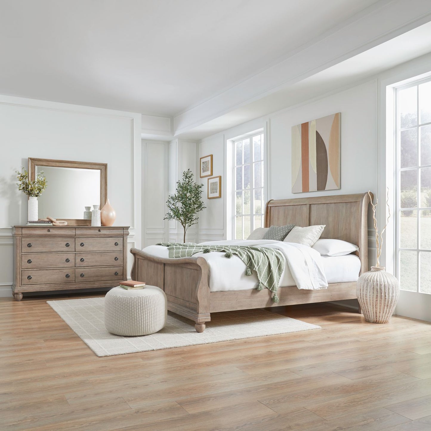Rustic Traditions - Sleigh Bedroom Set