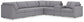 Modmax - Sectional - Granite