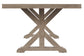 Beachcroft - Rect Dining Table W/Umb Opt
