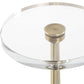 Groove - Crystal Drink Table - Gold