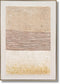 Golden Texture Harmony - 28" x 40" Framed Wall Art - Beige