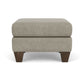 Moxy - Fabric Ottoman, Square Tapered Legs
