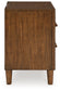 Lyncott - Two Drawer Night Stand - Brown