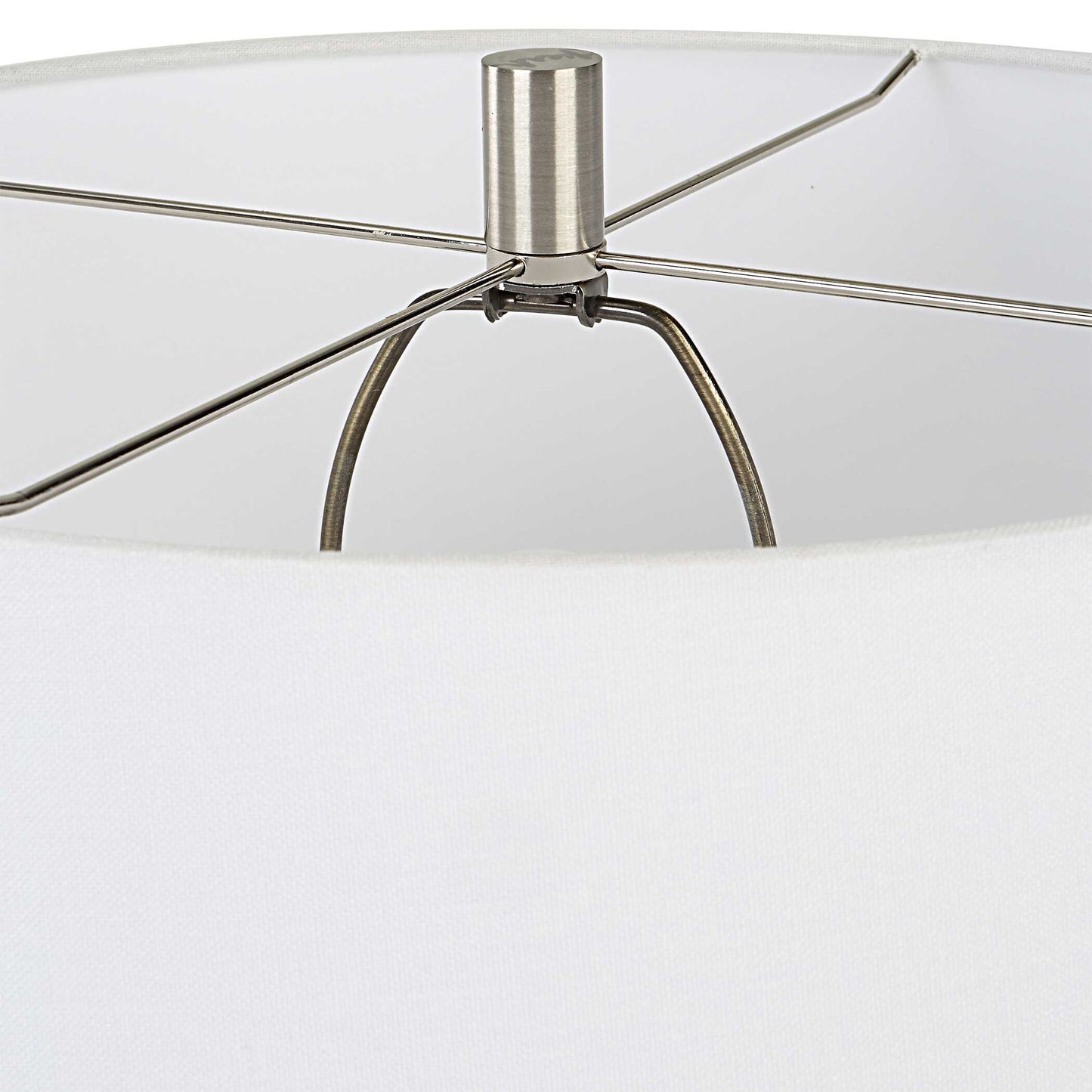 Mountainscape - Table Lamp - Silver