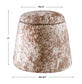 Gumdrop - Hide Ottoman - Light Brown