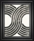 Over The Rainbow BW II By Moira Hershey - Framed Print Wall Art - Black