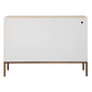 Weimar - 2 Door Cabinet - White / Woodtone