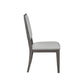 Modern Edge - Upholstered Side Chair - Caffe