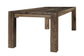 Dovetail - 76" Gathering Table - Aged Gray