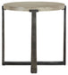 Dalenville - Round End Table - Gray