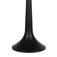 "Crystal Lattice Radiance" Metal And Crystal Table Lamp (Set of 2) - Matt Black / Clear Crystal