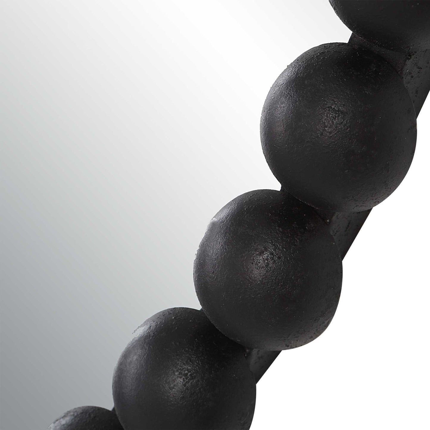 Serna - Black Oval Mirror