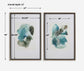 Blueprints - Watercolor Prints (Set of 2) - Light Blue