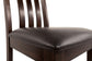 Haddigan - Dining UPH Side Chair (Set of 2) - Dark Brown