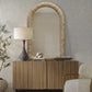 Twisted - Seagrass Arch Mirror - Woodtone