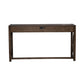 Lennox - Console Bar Table - Weathered Chestnut