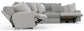 Abraxas - 5 Piece Reclining Sectional