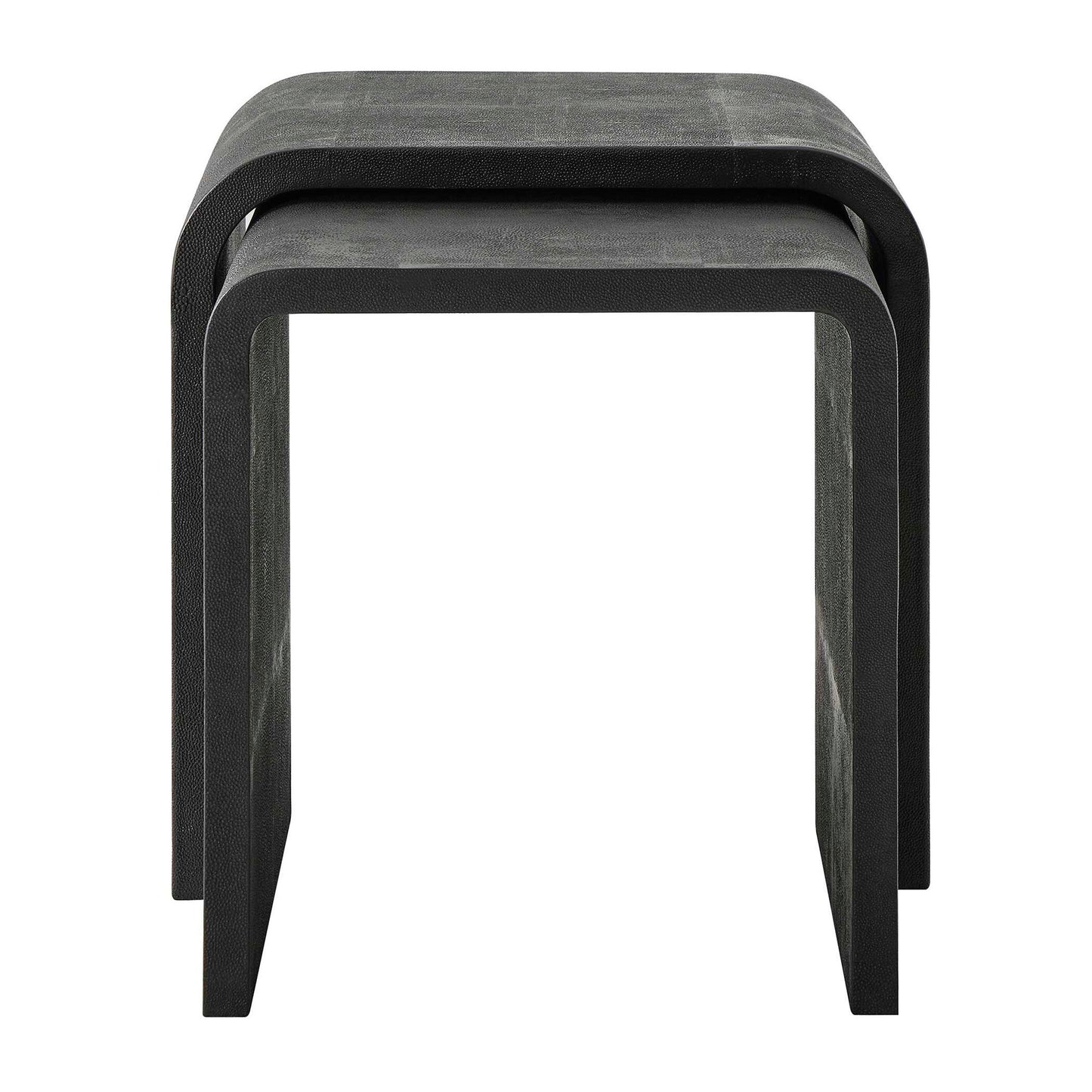 Interpose - Nesting Side Table (Set of 2) - Black